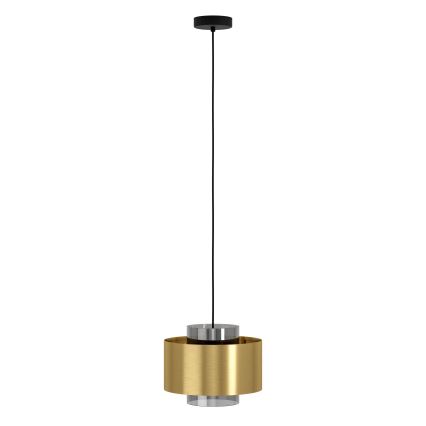 Eglo - Lámpara colgante 1xE27/40W/230V dorado