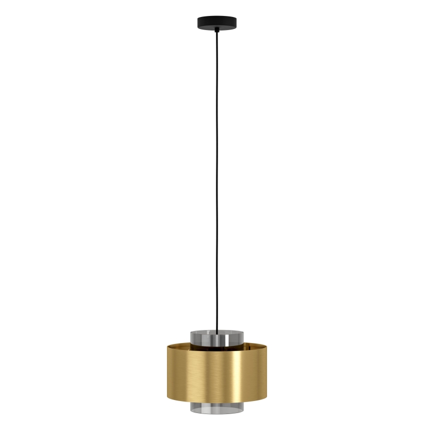 Eglo - Lámpara colgante 1xE27/40W/230V dorado