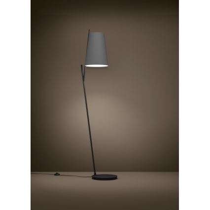 Eglo - Lámpara de pie 1xE27/40W/230V gris