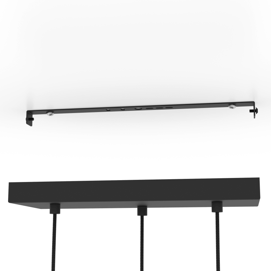 Eglo - Lámpara colgante 3xE14/40W/230V dorado/negro