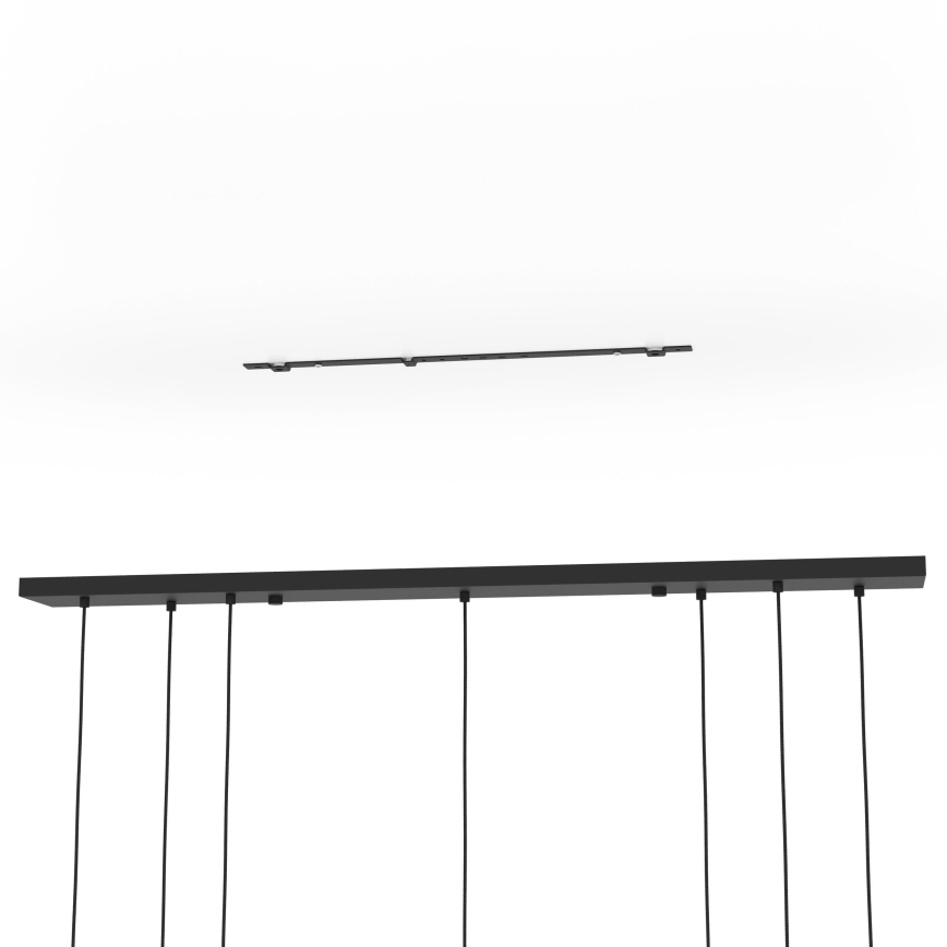 Eglo - Lámpara colgante 7xE14/40W/230V dorado/negro