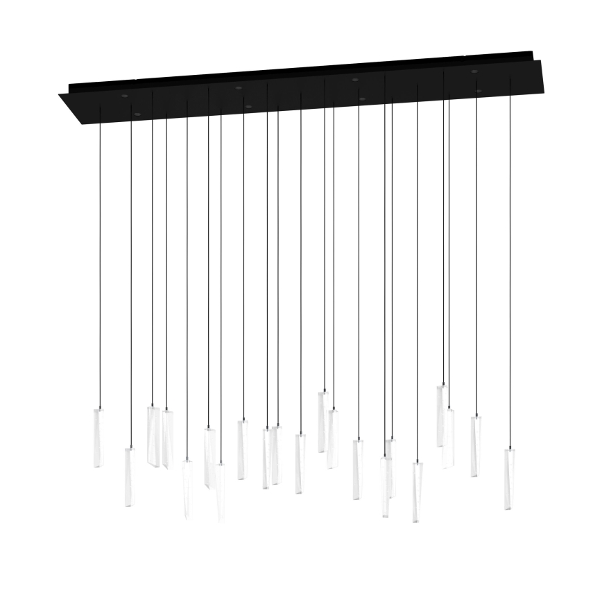 Eglo - Lámpara de araña LED regulable 8xLED/4,2W/230V 3000K transparente
