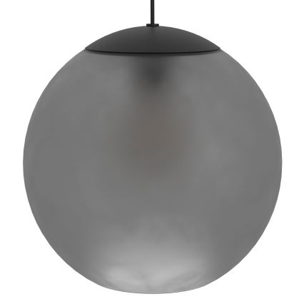Eglo - Lámpara colgante 1xE27/40W/230V ahumado