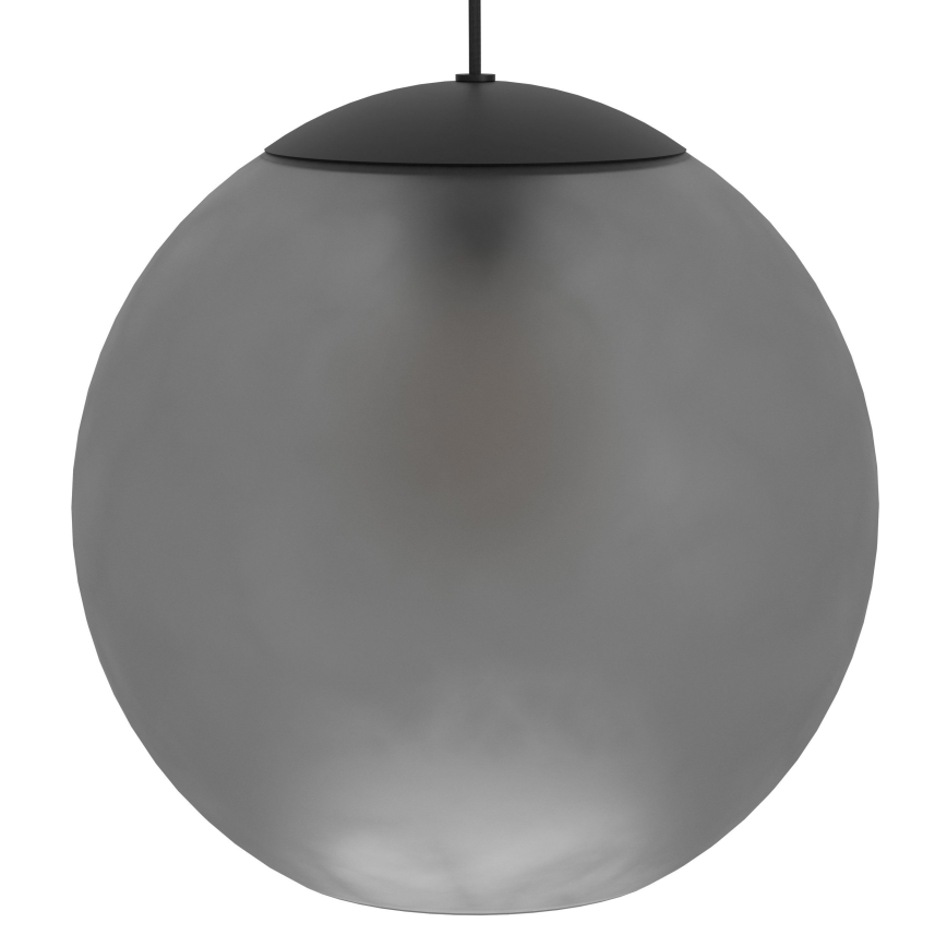 Eglo - Lámpara colgante 1xE27/40W/230V ahumado