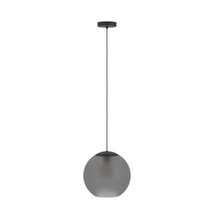 Eglo - Lámpara colgante 1xE27/40W/230V ahumado