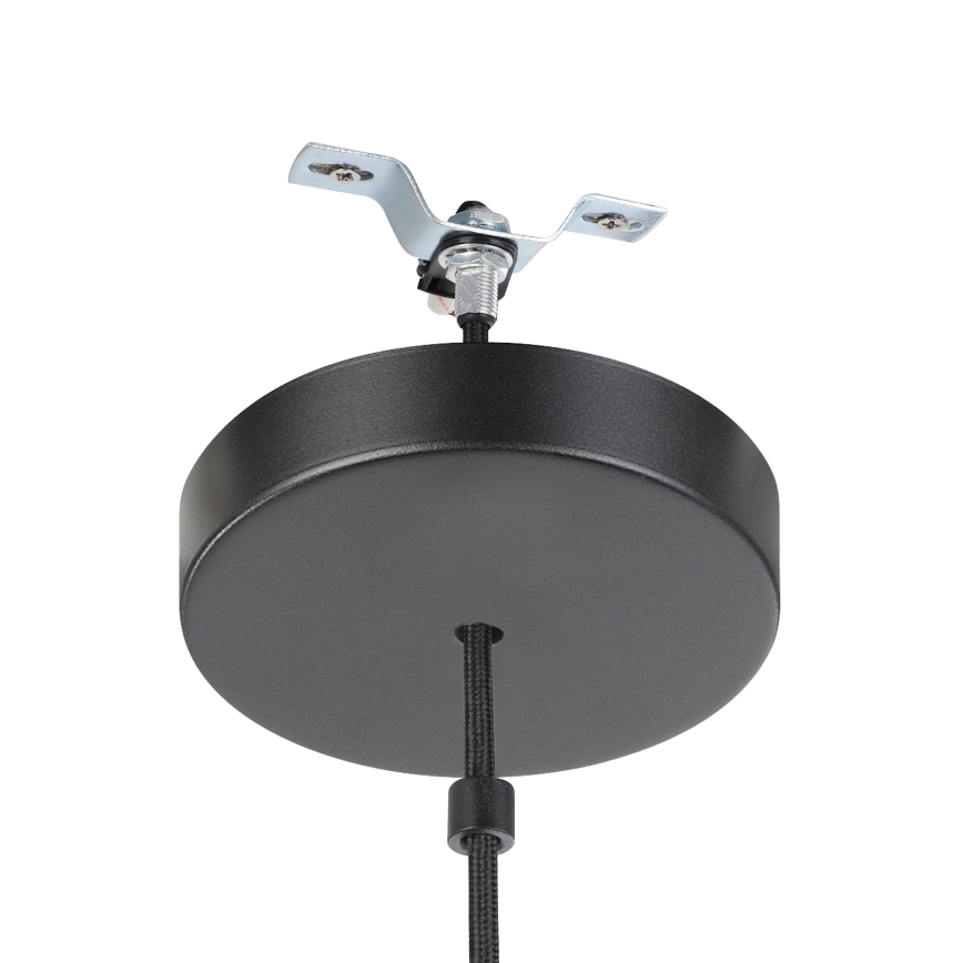 Eglo - Lámpara colgante 1xE27/40W/230V diá. 35 cm bambú