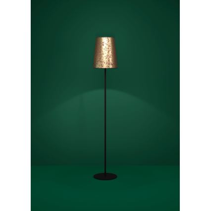 Eglo - Lámpara de pie 1xE27/25W/230V dorado/rosa