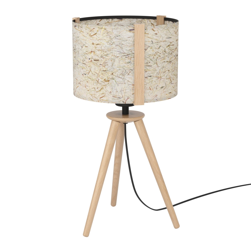 Eglo - Lámpara de mesa 1xE27/25W/230V beige