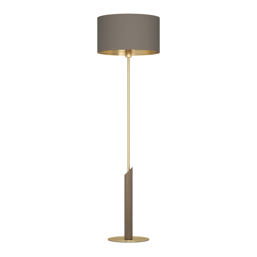 Eglo - Lámpara de pie 1xE27/40W/230V marrón/dorado