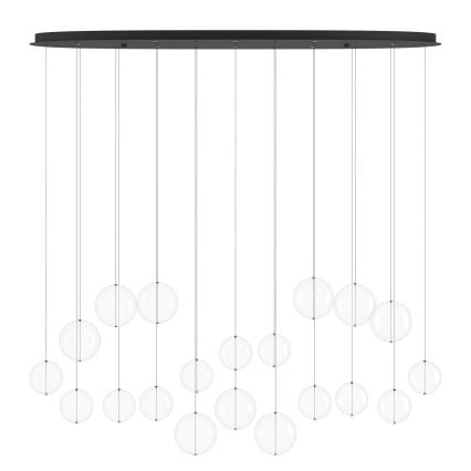 Eglo - Lámpara de araña LED regulable 8xLED/4,2W/230V 3000K transparente