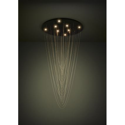 Eglo - Plafón LED regulable 8xLED/4,2W/230V 3000K