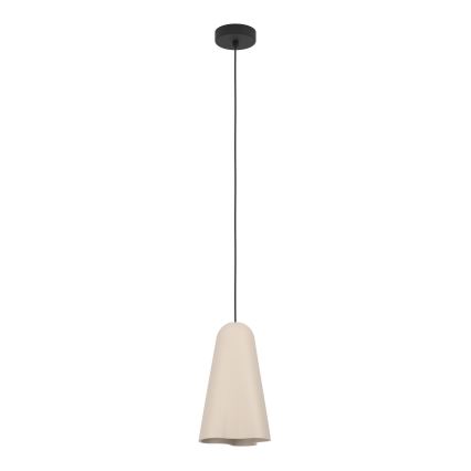 Eglo - Lámpara colgante 1xE27/40W/230V beige
