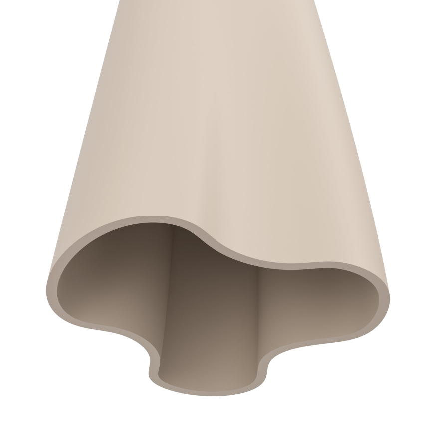 Eglo - Lámpara colgante 1xE27/40W/230V beige