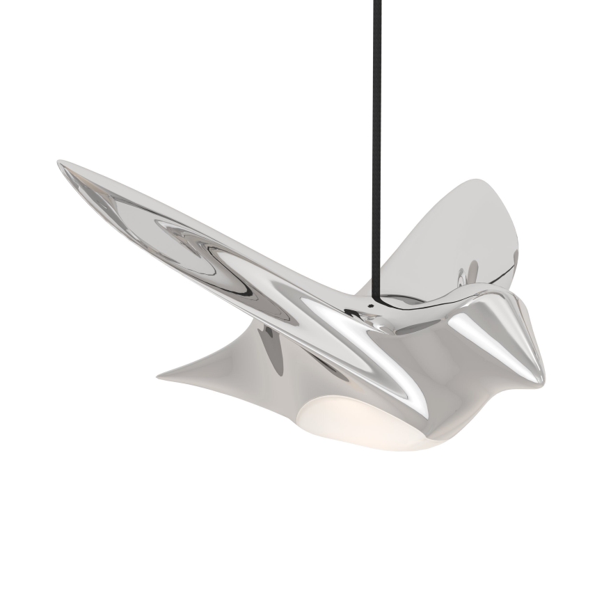 Eglo - Lámpara de araña LED regulable 17xLED/3W/230V 3000K cromo brillante