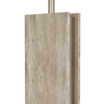 Eglo - Lámpara de mesa 1xE27/40W/230V beige