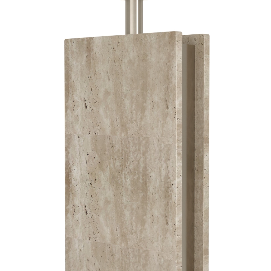 Eglo - Lámpara de mesa 1xE27/40W/230V beige