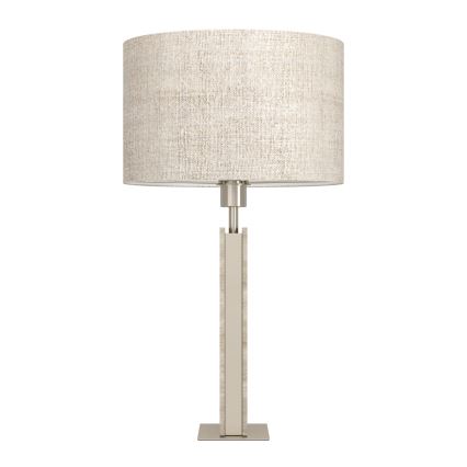 Eglo - Lámpara de mesa 1xE27/40W/230V beige