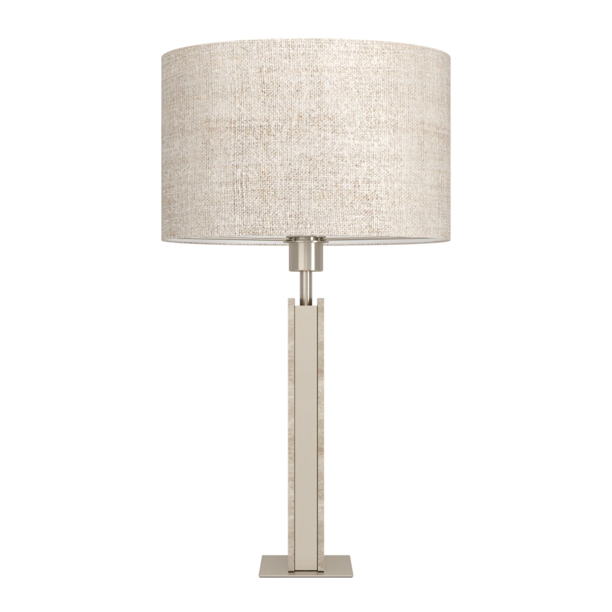Eglo - Lámpara de mesa 1xE27/40W/230V beige