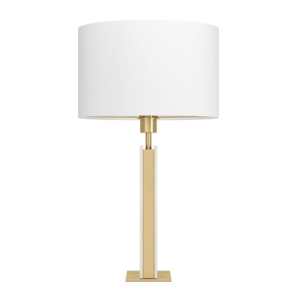 Eglo - Lámpara de mesa 1xE27/40W/230V blanco