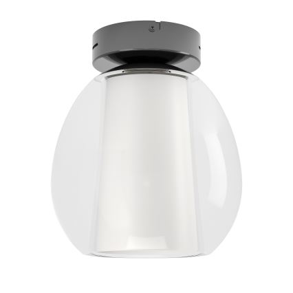 Eglo - Lámpara de techo LED regulable LED/5,5W/230V + LED/1,6W 2200-6500K cromo brillante + mando a distancia