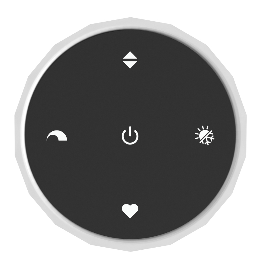 Eglo - Lámpara colgante LED regulable en cable 3xLED/5,8W/230V 2200-6500K negro/beige/ahumado + mando a distancia