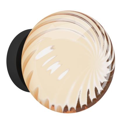 Eglo - Aplique de pared LED regulable LED/5,8W/230V 2200-6500K beige/ahumado + mando a distancia