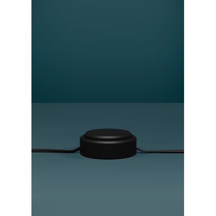 Eglo - Lámpara de pie LED regulable LED/5,8W/230V 2200-6500K beige/ahumado + con mando a distancia