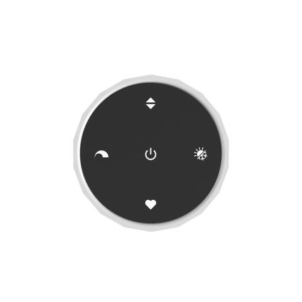 Eglo - Lámpara de techo LED regulable LED/20W/230V dorada + mando a distancia