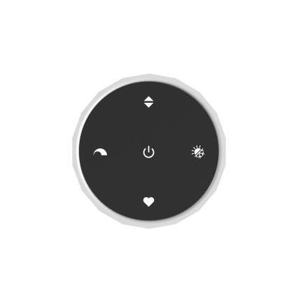 Eglo - Lámpara colgante LED regulable con cable LED/30W/230V dorada + control remoto