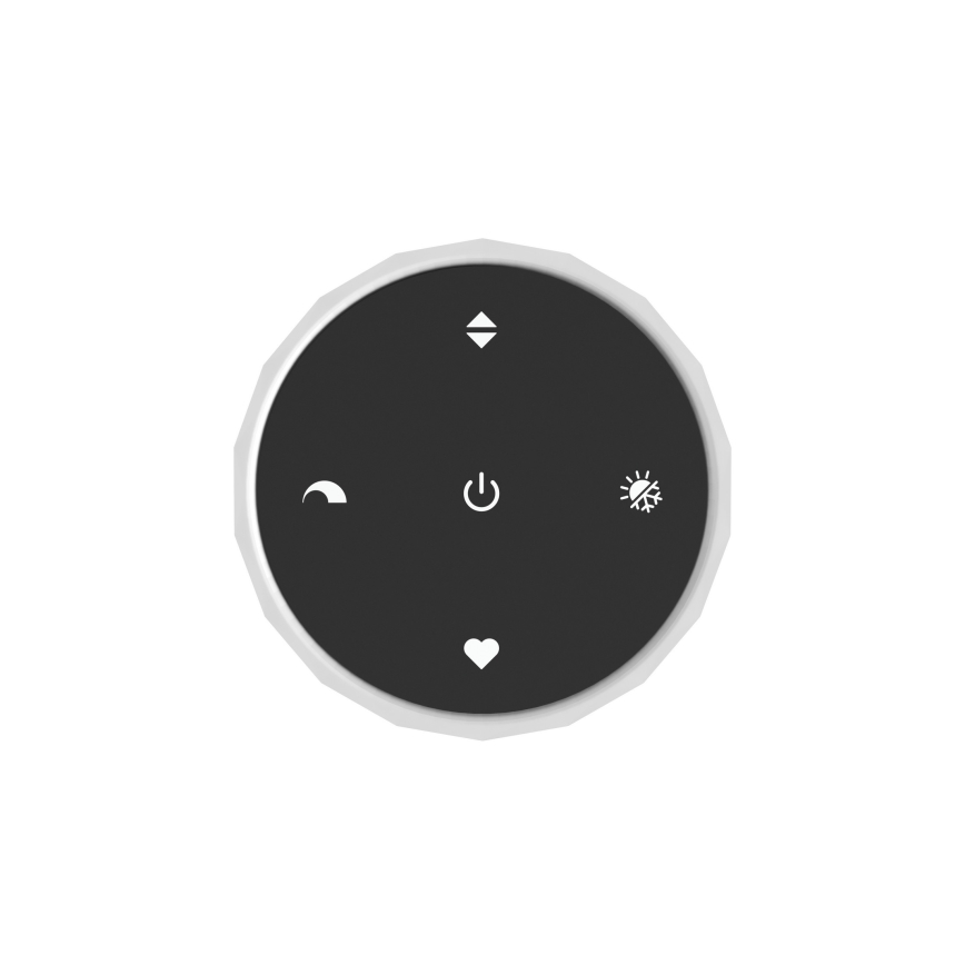 Eglo - Lámpara colgante LED regulable con cable LED/30W/230V dorada + control remoto