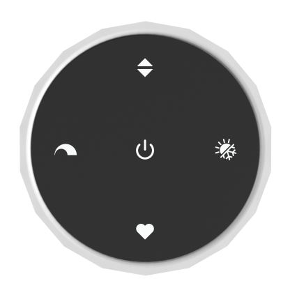 Eglo Stars of Light - Lámpara colgante LED regulable con cable LED/40W/230V 2200-6500K blanca + mando a distancia