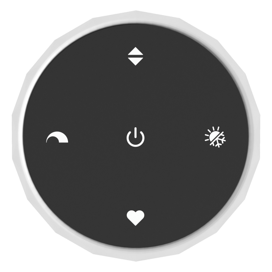 Eglo - Lámpara colgante LED regulable con cable LED/24,8W/230V 2200-6500K negra + mando a distancia