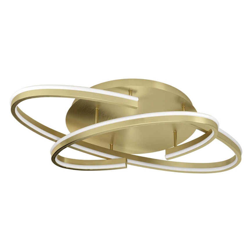 Eglo - Luminaria de techo LED regulable LED/40W/230V 2200-6500K dorada + mando a distancia