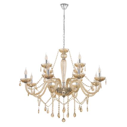Eglo 39094 - Lámpara colgante BASILANO 12xE14/40W/230V
