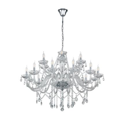Eglo 39103 - Lámpara colgante BASILANO 1 18xE14/40W/230V