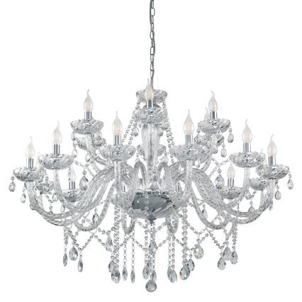Eglo 39103 - Lámpara colgante BASILANO 1 18xE14/40W/230V