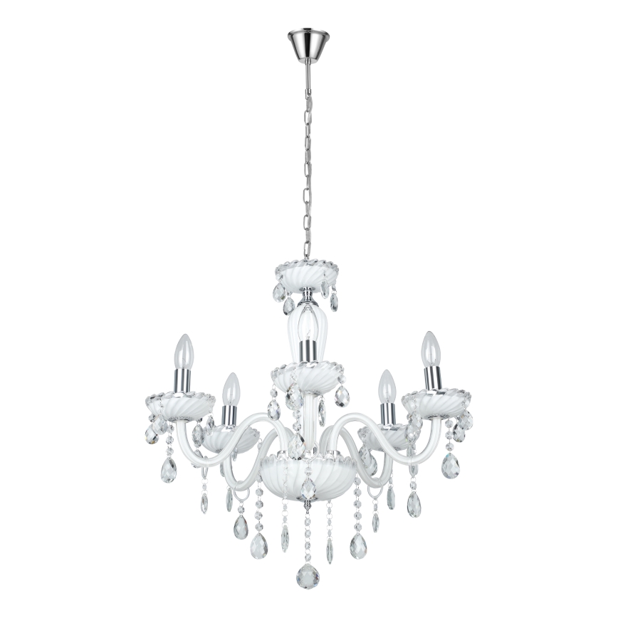 Eglo 39113- Lámpara colgante CARPENTO 5xE14/40W/230V