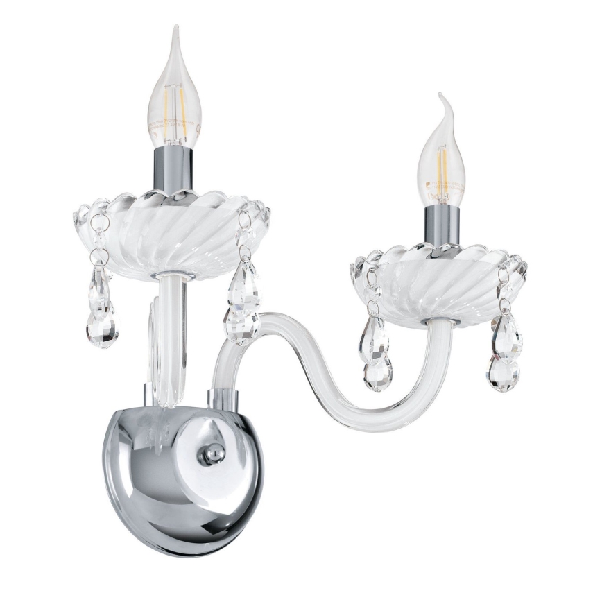 Eglo 39116 - Aplique CARPENTO 2xE14/40W/230V