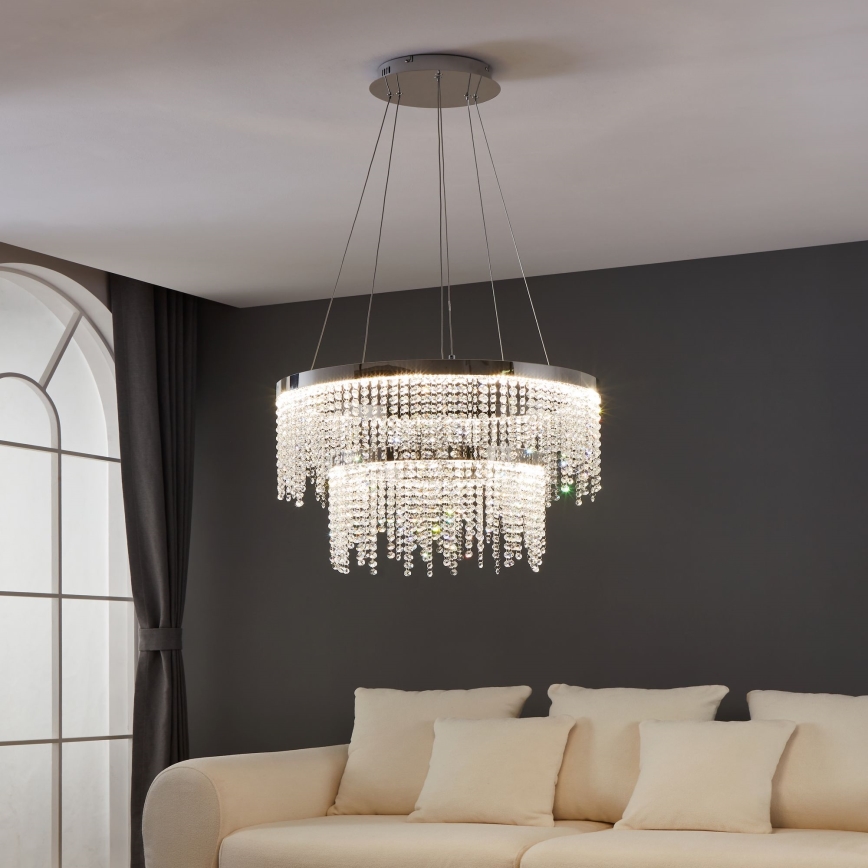 Eglo - Lámpara de araña LED regulable LED/45W/230V