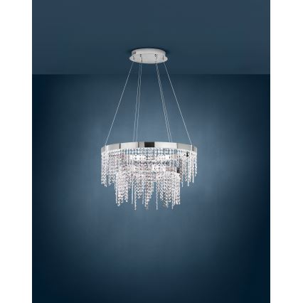 Eglo - Lámpara de araña LED regulable LED/45W/230V