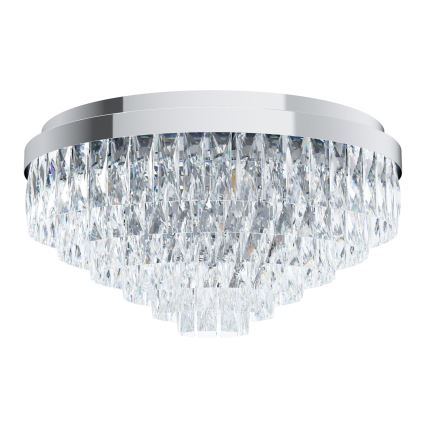 Eglo - Plafón 11xE14/40W/230V cromo brillante