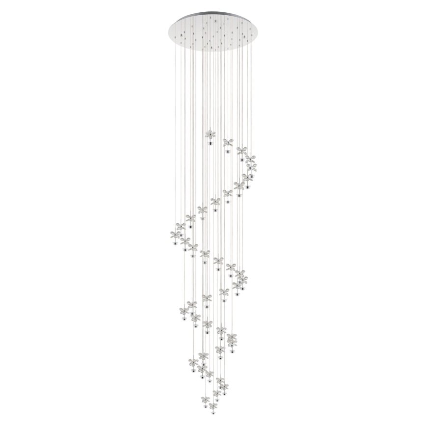 Eglo - Lámpara de araña LED regulable 40xLED/1,8W/230V