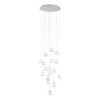 Eglo - Lámpara colgante LED regulable de cable 17xLED/5W/230V