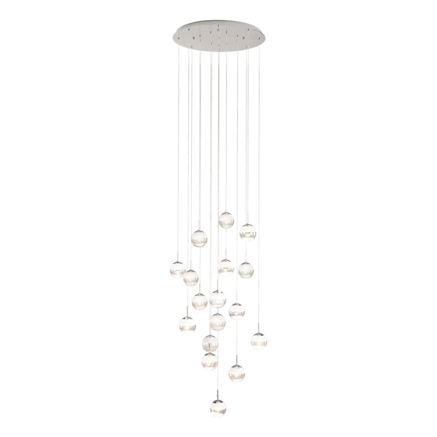 Eglo - Lámpara colgante LED regulable de cable 17xLED/5W/230V