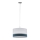 Eglo 39554 - Lámpara colgante SPALTINI 1xE27/60W/230V