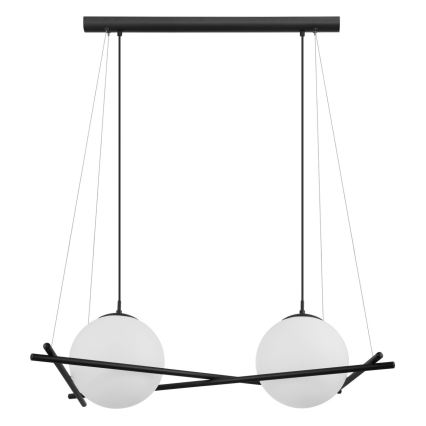 Eglo 39592 - Lámpara colgante con cable SALVEZINAS 2xE27/25W/230V