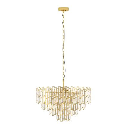 Eglo - Lámpara de araña de cadena 10xE14/25W/230V dia. 78 cm