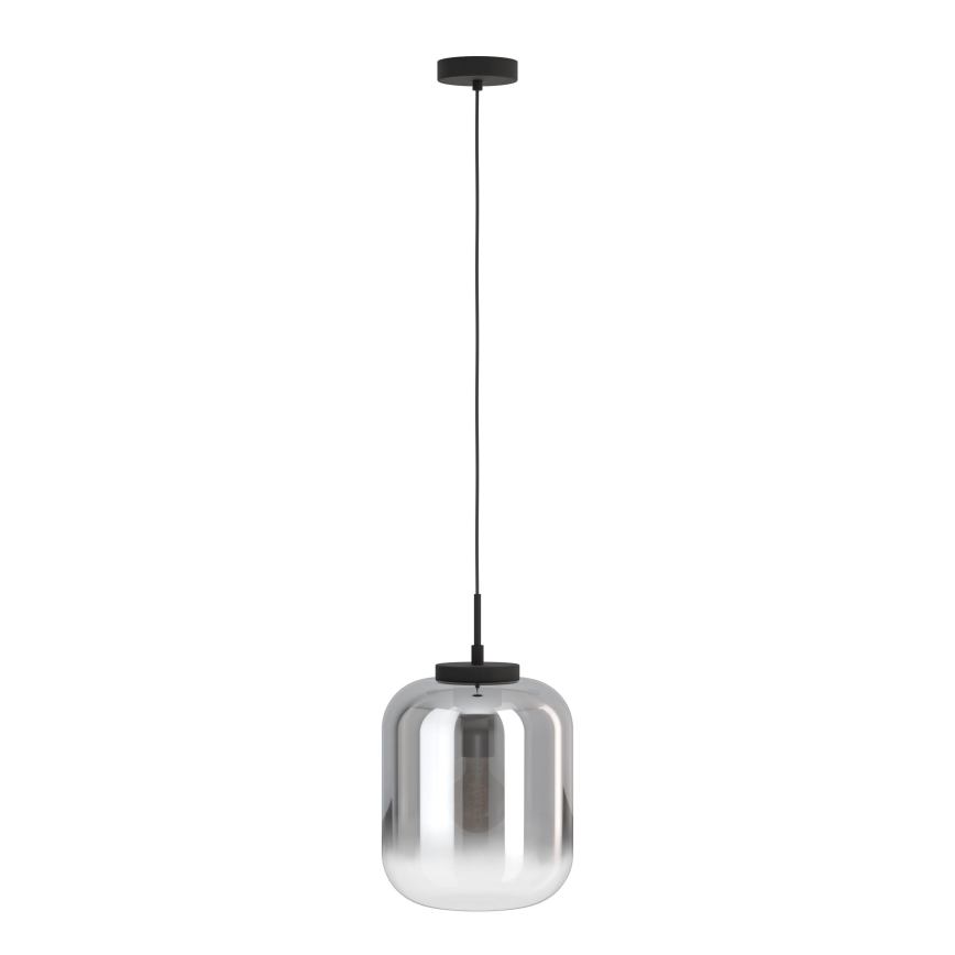 Eglo - Lámpara colgante 1xE27/40W/230V diá. 25 cm ahumado