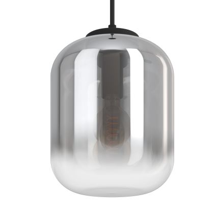 Eglo - Lámpara colgante 1xE27/40W/230V diá. 35 cm ahumado