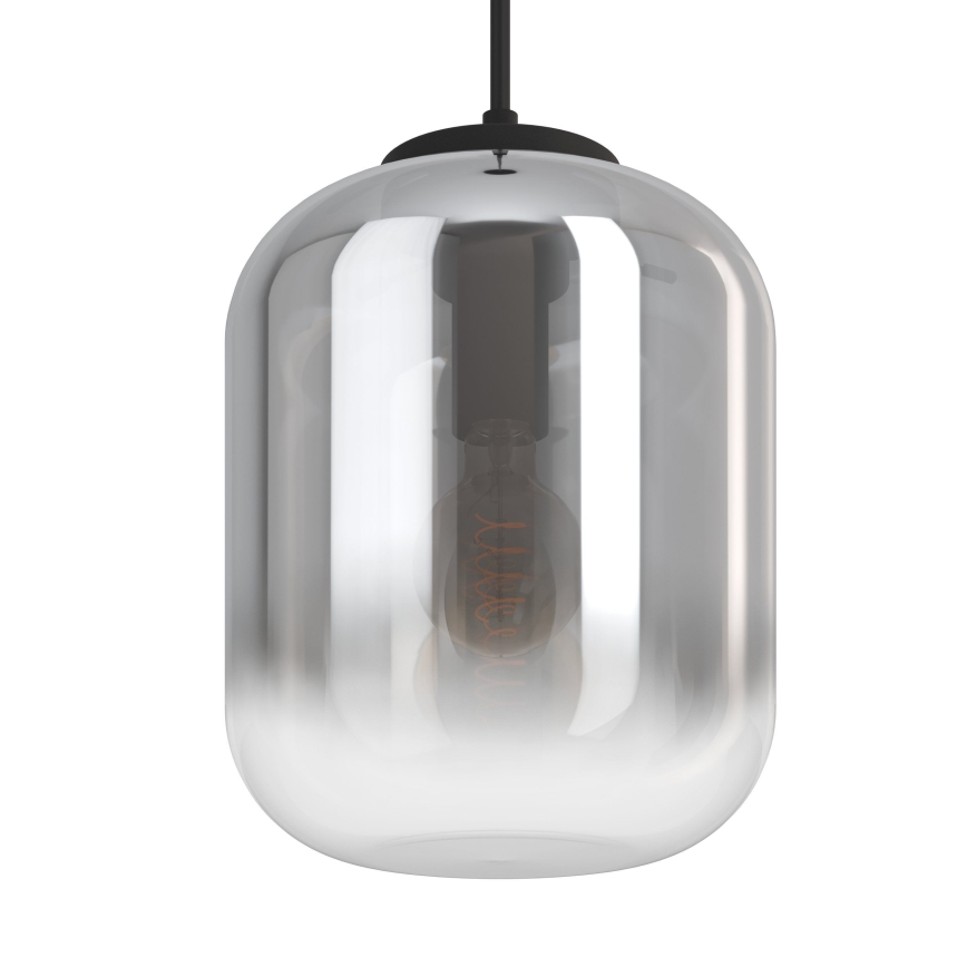 Eglo - Lámpara colgante 1xE27/40W/230V diá. 35 cm ahumado